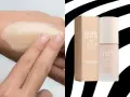 Testowanie, czy krem BB zatyka pory. Na dłoni aplikacja lekkiego podkładu Pierre René Glow Touch BB Cream SPF 50+.